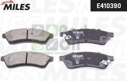 Тормозные колодки Miles Low-Metallic задние для Chevrolet Epica I 2006-2012. Артикул E410390