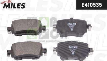Тормозные колодки Miles Low-Metallic задние для Audi S1 I 8X 2014-2018. Артикул E410535