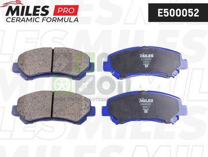 Тормозные колодки Miles Керамика передние для Nissan X-Trail T31 2007-2013. Артикул E500052