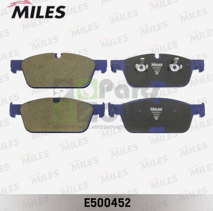Тормозные колодки Miles Керамика передние для Mercedes-Benz GLE I W166 2015-2018. Артикул E500452