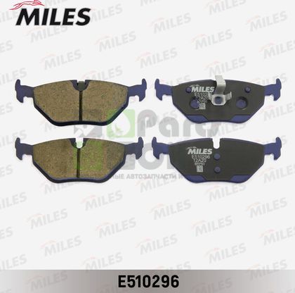 Тормозные колодки Miles Керамика задние для Saab 9-5 I 1999-2009. Артикул E510296