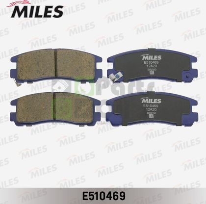 Тормозные колодки Miles Керамика задние для Mitsubishi Space Runner II 1999-2003. Артикул E510469