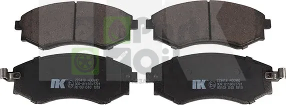 Тормозные колодки NK передние для Kia Joice 2000-2003. Артикул 223418