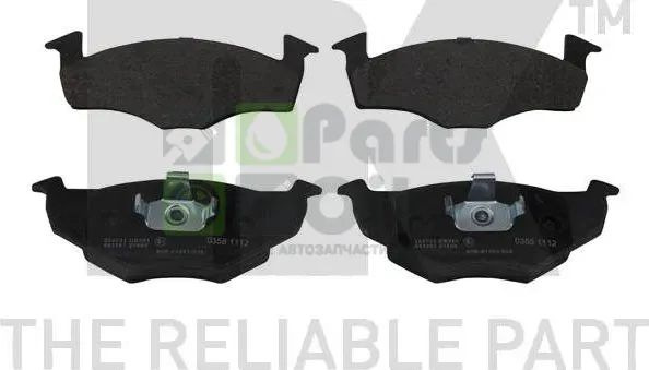 Тормозные колодки NK передние для Volkswagen Polo III 1995-2002. Артикул 224733