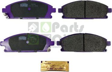 Тормозные колодки NiBK передние для Acura MDX I 2003-2005. Артикул PN2389