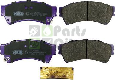 Тормозные колодки NiBK передние для Mazda 6 II GH 2007-2013. Артикул PN5806