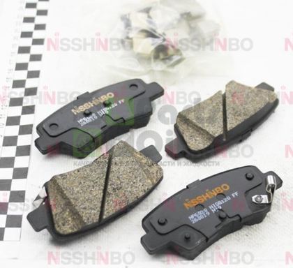 Тормозные колодки Nisshinbo задние для Hyundai Tucson III 2015-2024. Артикул NP6020