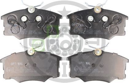 Тормозные колодки Optimal передние для Opel Corsa B 1999-2000. Артикул BP-12070