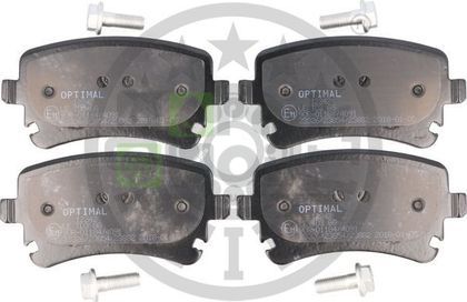 Тормозные колодки Optimal задние для Audi A8 II D3 2002-2010. Артикул BP-12242