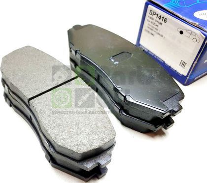 Тормозные колодки Sangsin Hi-Q передние для Suzuki Grand Vitara III 2005-2015. Артикул SP1416
