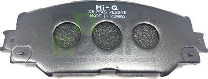 Тормозные колодки Sangsin Hi-Q передние для Toyota Matrix II E140 2008-2014. Артикул SP2093
