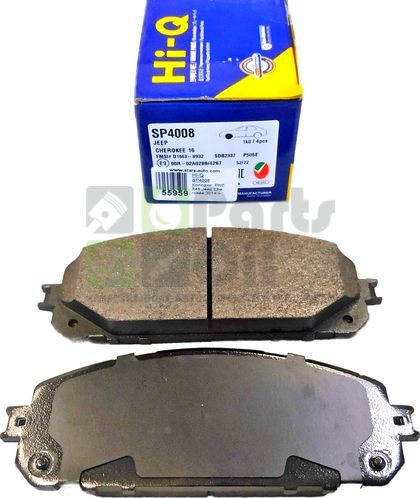 Тормозные колодки Sangsin Hi-Q передние для Jeep Cherokee V KL 2013-2024. Артикул SP4008