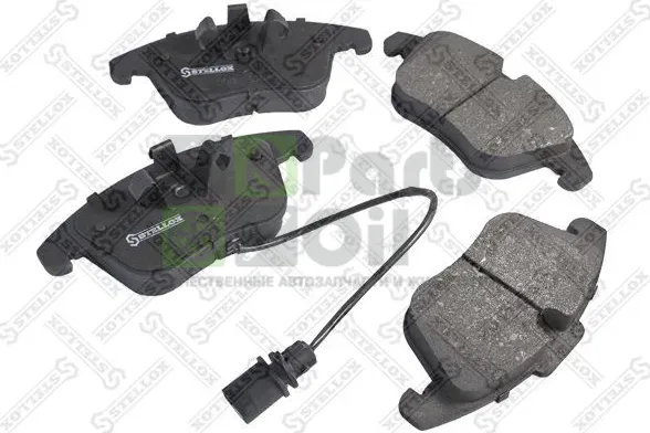 Тормозные колодки Stellox передние для Audi A4 IV B8 2007-2015. Артикул 000 063B-SX