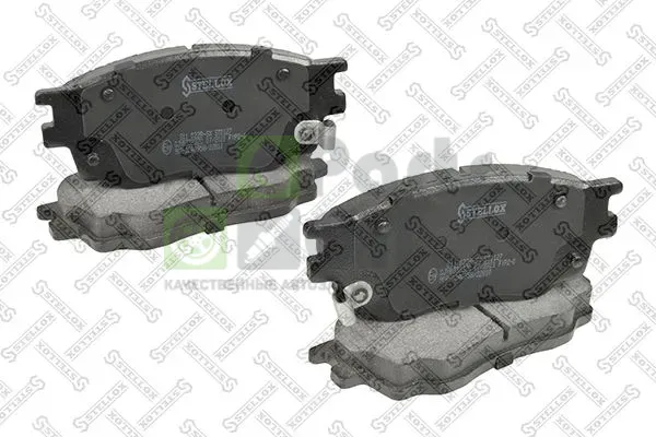 Тормозные колодки Stellox передние для Volkswagen Jetta II 1987-1991. Артикул 811 022B-SX