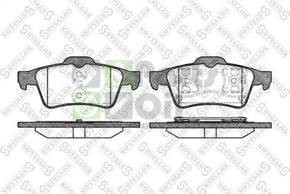 Тормозные колодки Stellox задние для Saab 9-3 II 2004-2015. Артикул 853 000B-SX