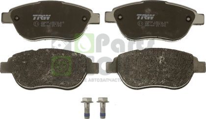 Тормозные колодки TRW COTEC передние для Peugeot 1007 2007-2009. Артикул GDB1464