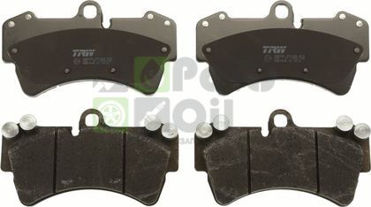Тормозные колодки TRW COTEC передние для Audi Q7 I 4L 2006-2015. Артикул GDB1548