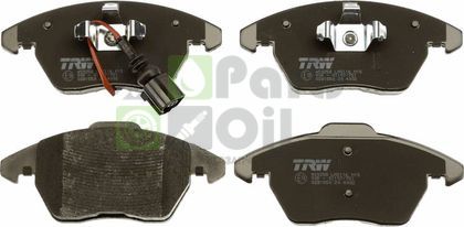 Тормозные колодки TRW COTEC передние для Skoda Yeti I 2009-2017. Артикул GDB1550