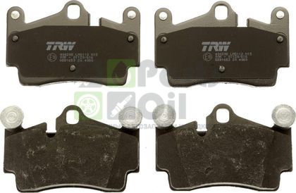 Тормозные колодки TRW COTEC задние для Audi Q7 I 4L 2006-2015. Артикул GDB1653