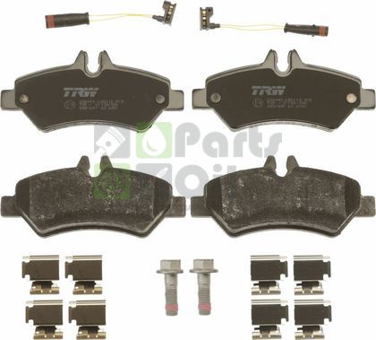 Тормозные колодки TRW COTEC задние для Mercedes-Benz Sprinter 906 2006-2024. Артикул GDB1697
