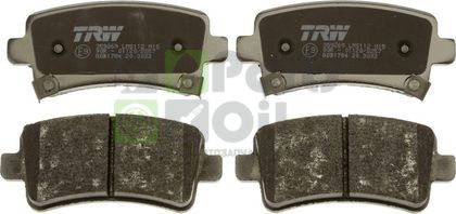 Тормозные колодки TRW COTEC задние для Opel Insignia I 2008-2017. Артикул GDB1784