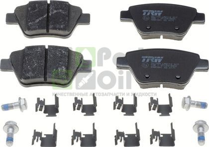 Тормозные колодки TRW COTEC задние для Skoda Octavia A5 2004-2013. Артикул GDB1841