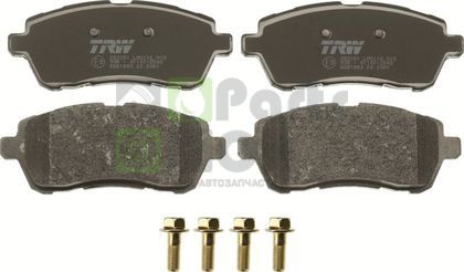 Тормозные колодки TRW COTEC передние для Ford Fiesta VI 2008-2019. Артикул GDB1893