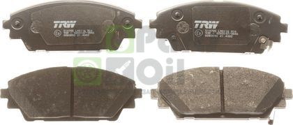 Тормозные колодки TRW COTEC передние для Mazda 3 III BM 2013-2018. Артикул GDB3592