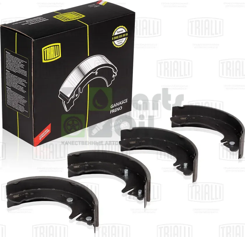 Тормозные колодки Trialli задние для Opel Movano II 1998-2010. Артикул GF 1067