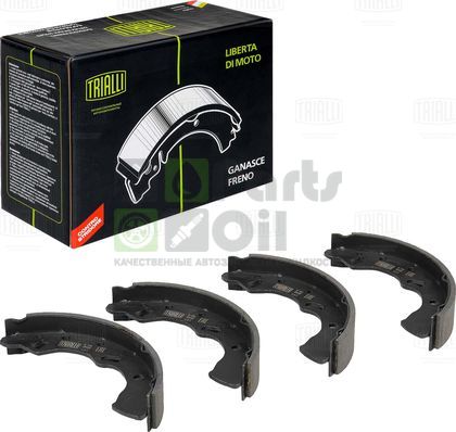 Тормозные колодки Trialli задние для Mazda 323 VI BJ 1994-1998. Артикул GF 4546