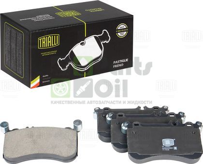 Тормозные колодки Trialli Low-Metallic передние для Mercedes-Benz SLK-Класс III R172 2012-2016. Артикул PF 150601