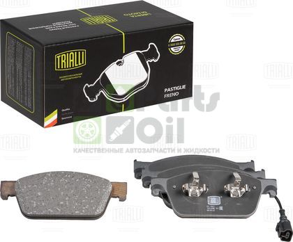 Тормозные колодки Trialli Low-Metallic передние для Volkswagen Multivan T6 2015-2024. Артикул PF 1841