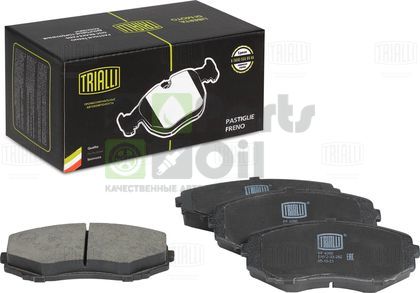 Тормозные колодки Trialli передние для Mazda CX-9 I 2006-2016. Артикул PF 4260