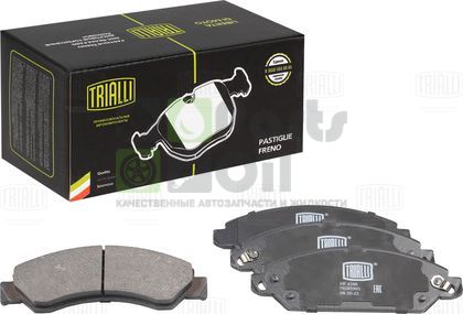 Тормозные колодки Trialli Low-Metallic передние для Cadillac Escalade III 2006-2014. Артикул PF 4396