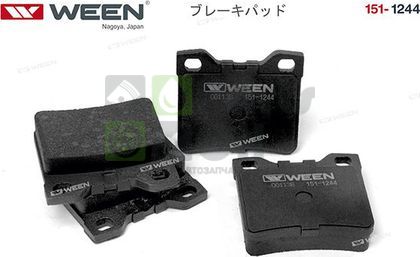 Тормозные колодки WEEN задние для Peugeot 605 1989-1999. Артикул 151-1244