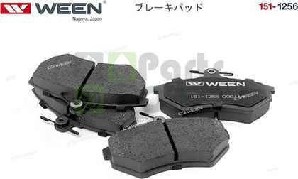 Тормозные колодки WEEN передние для SEAT Ibiza III 2002-2009. Артикул 151-1256