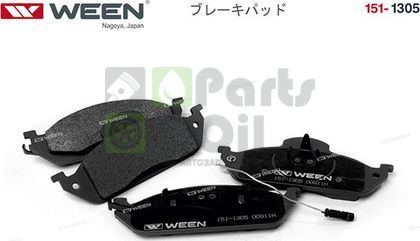 Тормозные колодки WEEN передние для Mercedes-Benz M-Класс I W163 1998-2005. Артикул 151-1305
