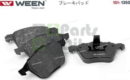 Тормозные колодки WEEN передние для Volvo XC90 I 2002-2014. Артикул 151-1350