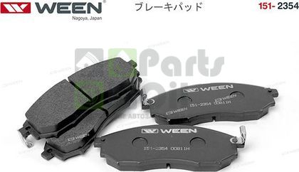 Тормозные колодки WEEN передние для Renault Koleos I 2008-2016. Артикул 151-2354