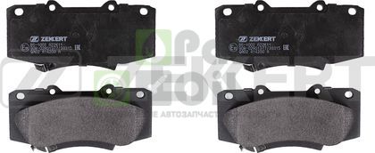 Тормозные колодки Zekkert передние для Toyota Hilux VII 2006-2015. Артикул BS-1002