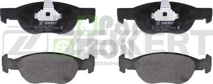 Тормозные колодки Zekkert передние для Fiat Punto I 1994-2000. Артикул BS-1045
