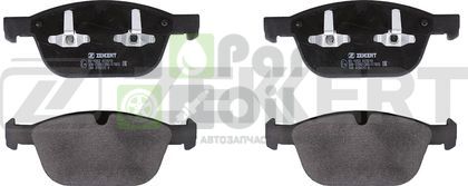 Тормозные колодки Zekkert передние для Volvo XC90 I 2002-2014. Артикул BS-1053