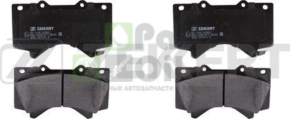 Тормозные колодки Zekkert передние для Toyota Sequoia II 2007-2024. Артикул BS-1149