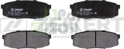 Тормозные колодки Zekkert задние для Toyota Land Cruiser 200 2007-2020. Артикул BS-1230