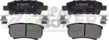 Тормозные колодки Zekkert задние для Mitsubishi Airtrek 2002-2007. Артикул BS-1358