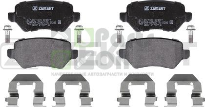 Тормозные колодки Zekkert задние для Opel Zafira B 2005-2019. Артикул BS-1379