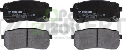 Тормозные колодки Zekkert задние для Haval H8 2013-2024. Артикул BS-1811