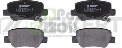 Тормозные колодки Zekkert задние для Toyota Avensis III 2008-2018. Артикул BS-1946
