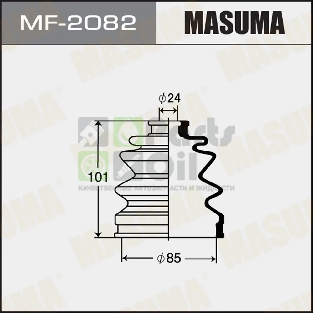 Пыльник ШРУСа Masuma MF-2082