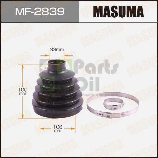 Пыльник ШРУСа Masuma MF-2839